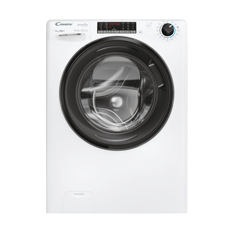 Candy CSO4136TWMB5-S Lavatrice A Libera Installazione 13 Kg, 1400 Giri, Smart Pro Inverter, Easy Iron Plus, Quick&Clean, Classe A, Bianco