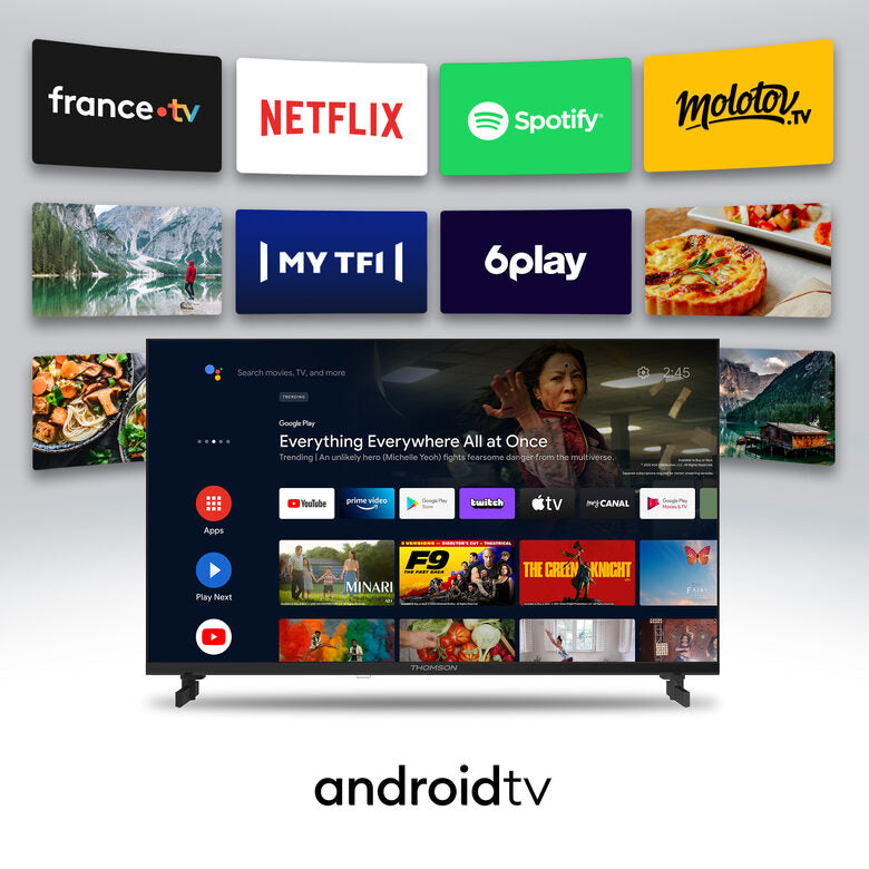 Thomson 32HA2S13 TV 81,3 cm (32") WXGA Smart TV Wi-Fi Nero