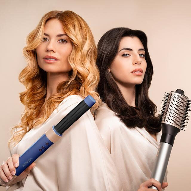 Cecotec Bamba CeramicCare Spazzola modellante multifunzione 8 in 1 Multistyler Blu 1400 W 1,8 m