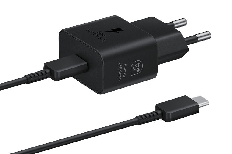 Samsung Caricabatterie Super Fast Charging (25W) con cavo da USB Type-C a USB Type-C