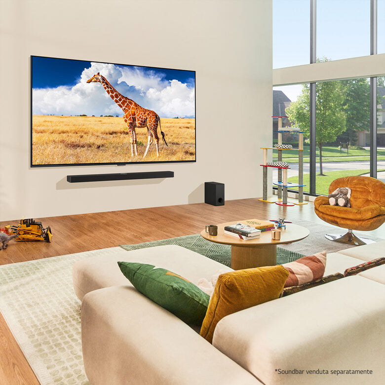LG 65QNED86T6A Televisione Smart TV 65 Pollici QNED 4K Serie QNED86 4 HDMI