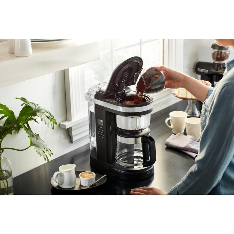 KitchenAid 5KCM1209EOB Automatica/Manuale Macchina da caffè con filtro 1,7 L