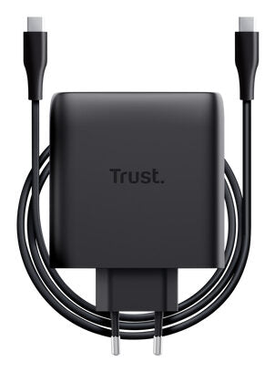 Trust Maxo Caricabatteria a 2 porte USB-C GaN da 100 W