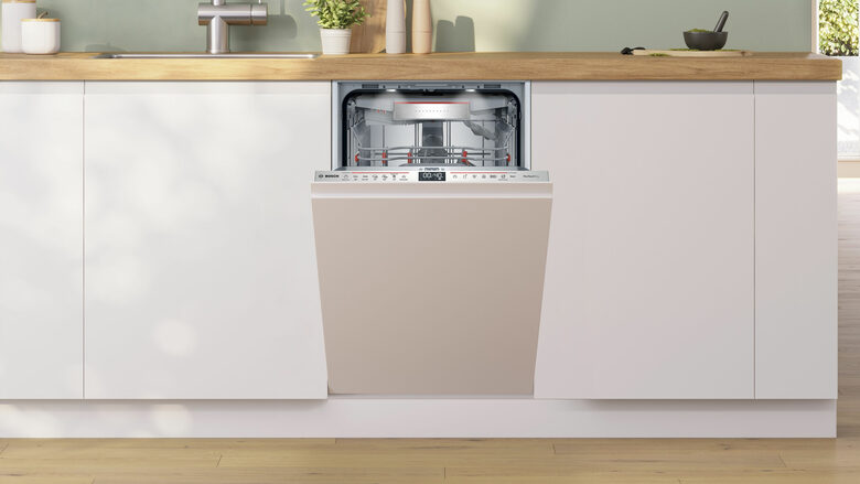 Bosch Serie 6 SPV6YMX08E Lavastoviglie da incasso a scomparsa totale 45 cm Classe B