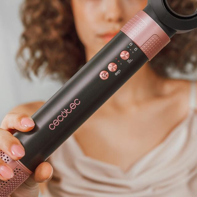 Cecotec Bamba CeramicCare 14in1 Asciugacapelli AirGlam Kit per lo styling dei capelli Nero 1400 W 1,8 m