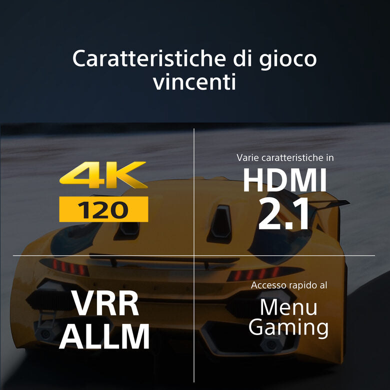 Sony XR-65A80L Televisione Smart TV 65 Pollici Oled 4K Ultra Hd Nero