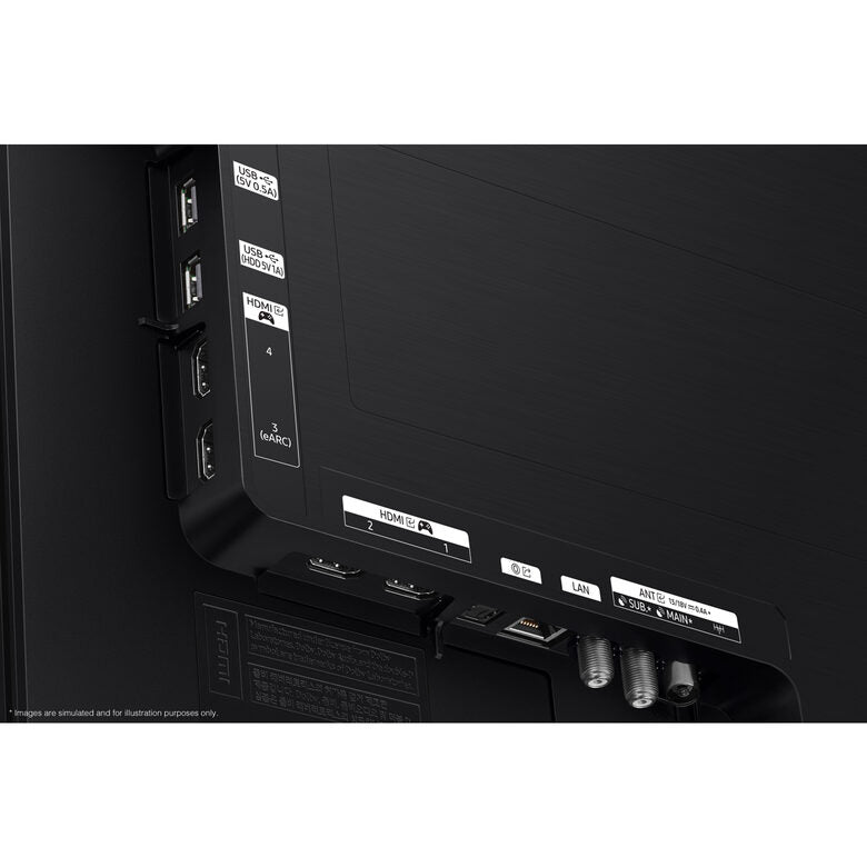 Samsung QE48S90DAEXZT Televisione Smart TV 48 Pollici Oled 4K Graphite Black Processore NQ4 AI GEN2 Self-illuminating pixels Laser Slim Design Dolby Atmos