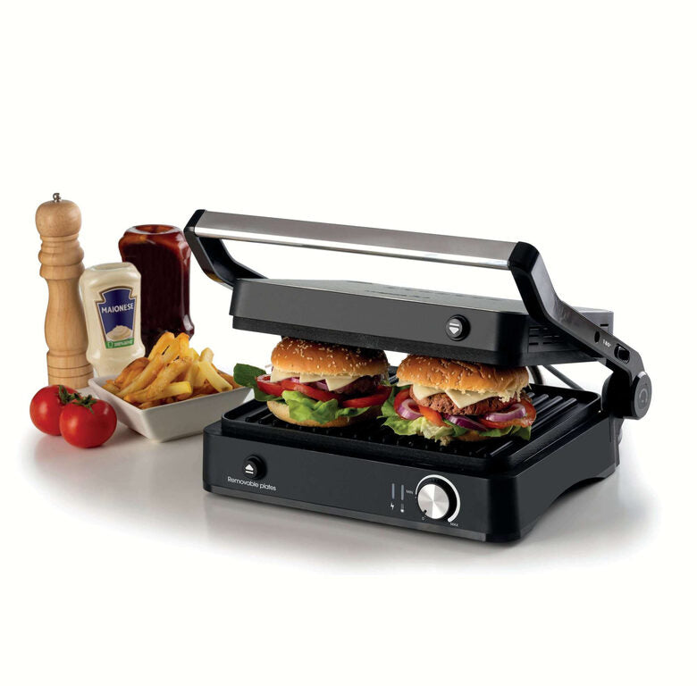 Ariete Griglia Elettrica 1934/00 MetalGrill 3in1
