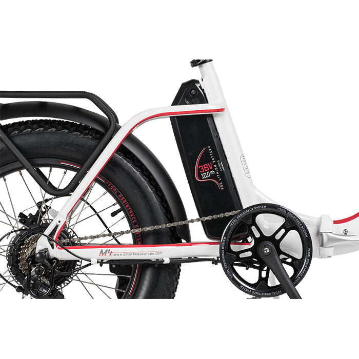 Smartway M4 Nero, Rosso, Bianco Alluminio 50,8 cm (20") 26 kg Ioni di Litio