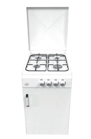 DCG Eltronic EKP2400 cucina Gas Bianco