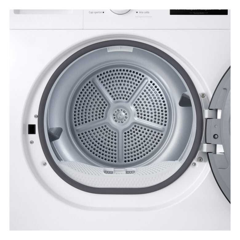 LG RNA1008NWK Asciugatrice 8kg Pompa di calore, Classe D, 8 programmi, Sensore asciugatura