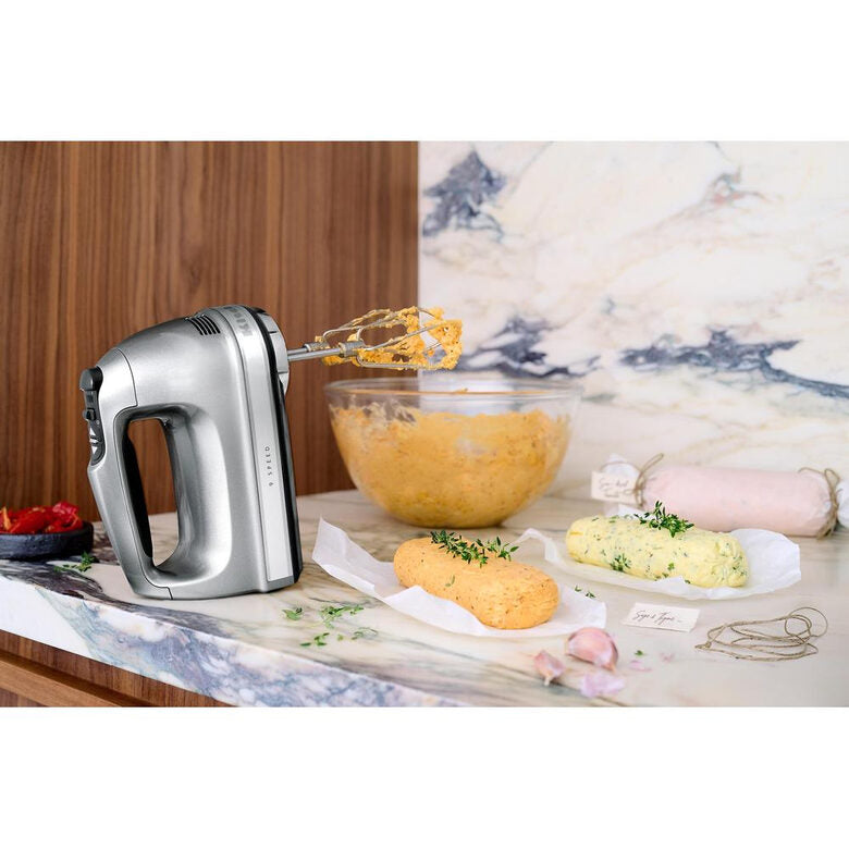 KitchenAid 5KHM9212ECU Sbattitore manuale 85 W Argento
