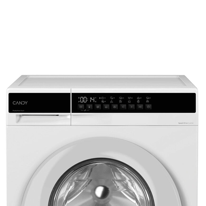 Candy EY 27S7-S Easy Lavatrice Slim A Libera Installazione 7 Kg, 1200 Giri, Inverter, Fresh Vapor, Classe A, Bianco