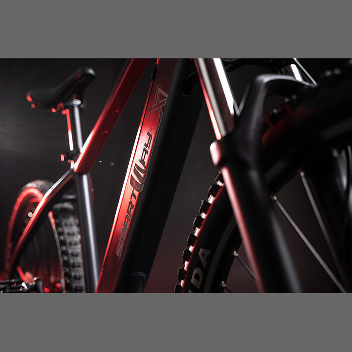 Smartway X1 Grigio, Rosso Taglia unica 69,8 cm (27.5") 26 kg