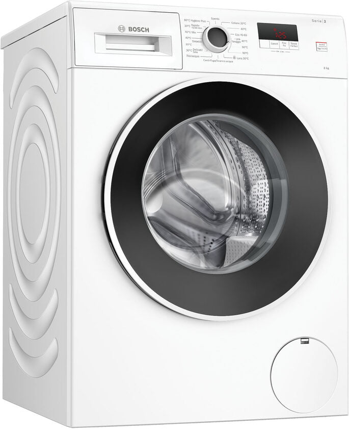 Bosch WGE03201IT Serie 2 Lavatrice a carica frontale 8kg 1200g/min Bianco A