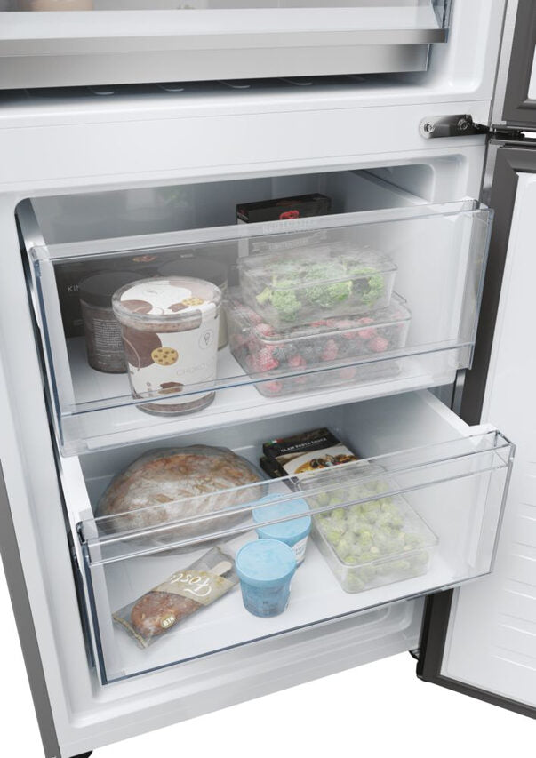 Haier 2D 60 Serie 3 HDPW5618DNPK Libera installazione 352 L D Acciaio inox