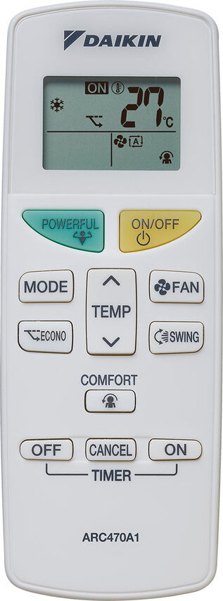 Daikin ATXF25G Climatizzatore 9000 BTU Inverter SOLO UNITÀ INTERNA