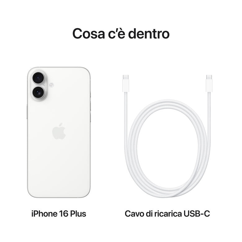 Apple iPhone 16 Plus 128GB Bianco
