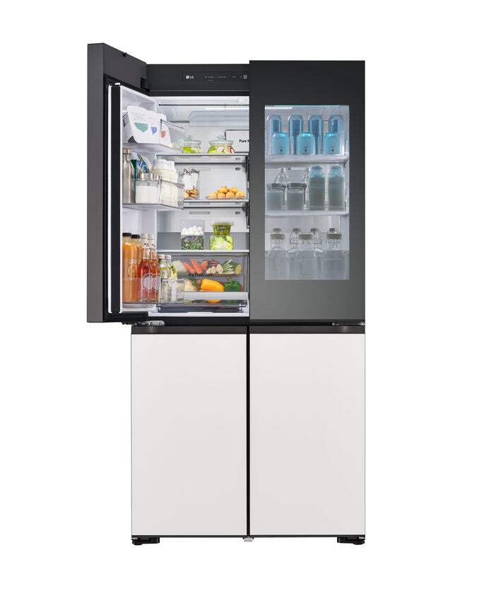 LG InstaView MoodUP GMV960NNME Frigo multidoor , Classe E, 617L , Colore personalizzabile