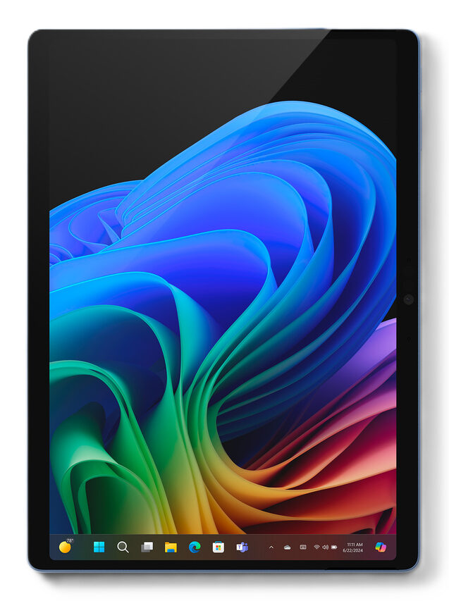 Microsoft Surface Pro - Copilot+ PC - 13'' OLED touchscreen - Snapdragon X Elite - 16GB RAM - 512GB SSD - Device only - Sapphire