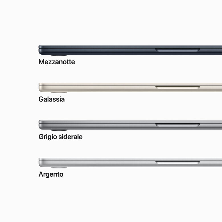 Apple MacBook Air 15" M2 8-core CPU 10-core GPU 512GB Mezzanotte