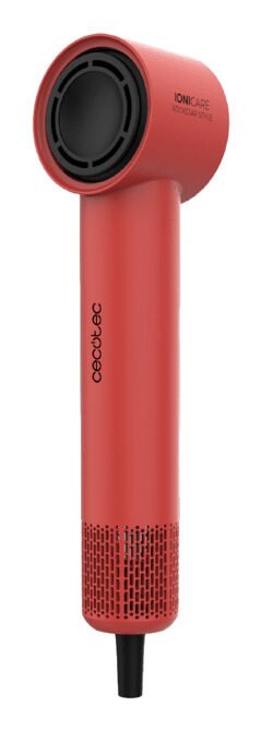 Cecotec IoniCare RockStar Style Asciugacapelli 1500 W Nero, Rosso