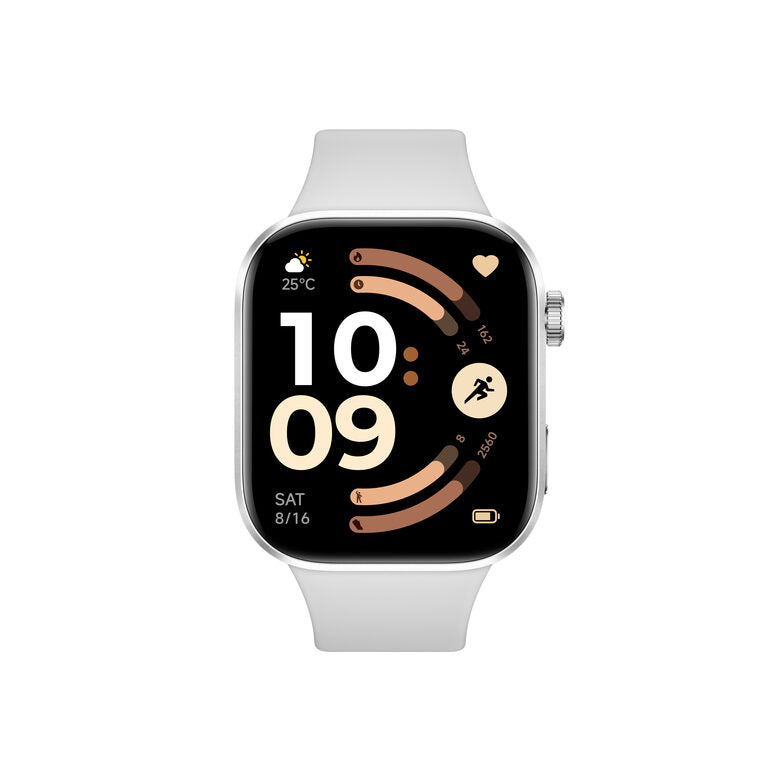 Xiaomi Watch 6 5,26 cm (2.07") AMOLED 46 mm Digitale 432 x 514 Pixel Touch screen Argento