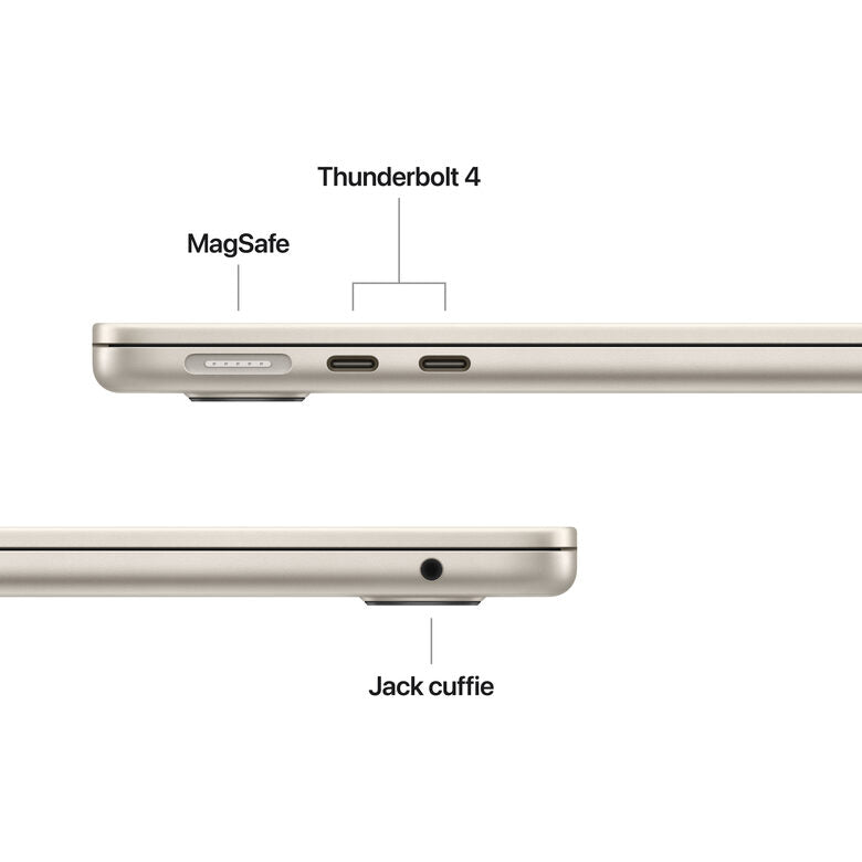 Apple MacBook Air 13" M5 chip 10‑core CPU 8‑core GPU, 16GB, 512GB SSD - Galassia