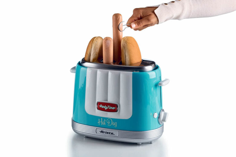 Ariete 0206/01 Tostapane per hot dog 650 W Azzurro