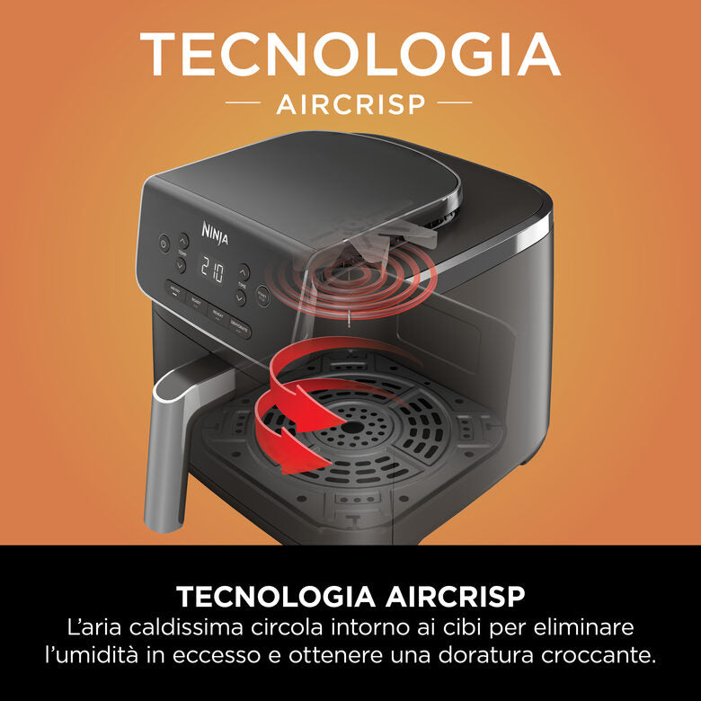 Ninja Friggitrice ad aria MAX PRO da 4,7 L AF140EU