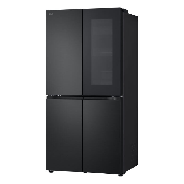 LG InstaView GMV860EPDE Frigorifero Multidoor Slim, Classe E, 530L, Wi-Fi, Linear Cooling, Essence Matte Black