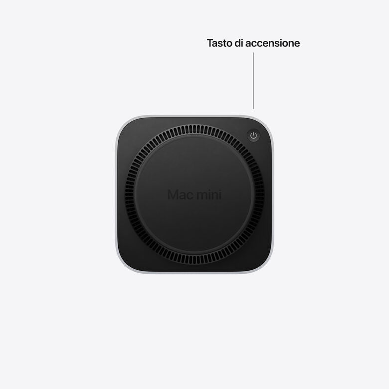 Apple Mac mini : Chip M5 Pro con cpu 15 core e gpu 16 core, 512GB SSD - Argento
