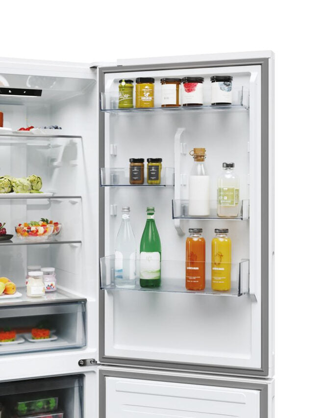 Candy CNCQ2T618EW Frigorifero Combinato A Libera Installazione, No Frost, Classe E, Bianco