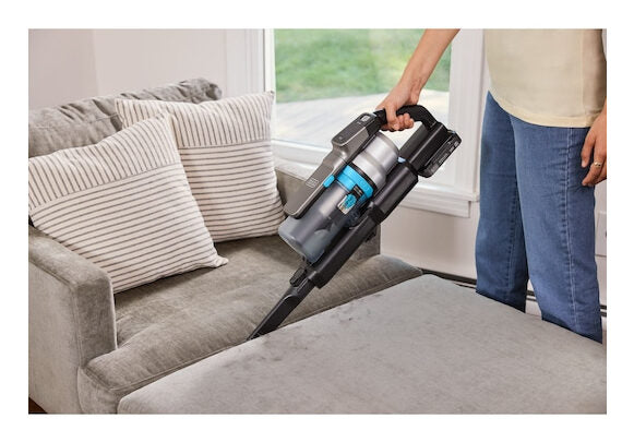 Black & Decker BSV520BRB-QW scopa elettrica Aspirapolvere elettrica Batteria Secco Senza sacchetto 0,65 L Blu 2 Ah