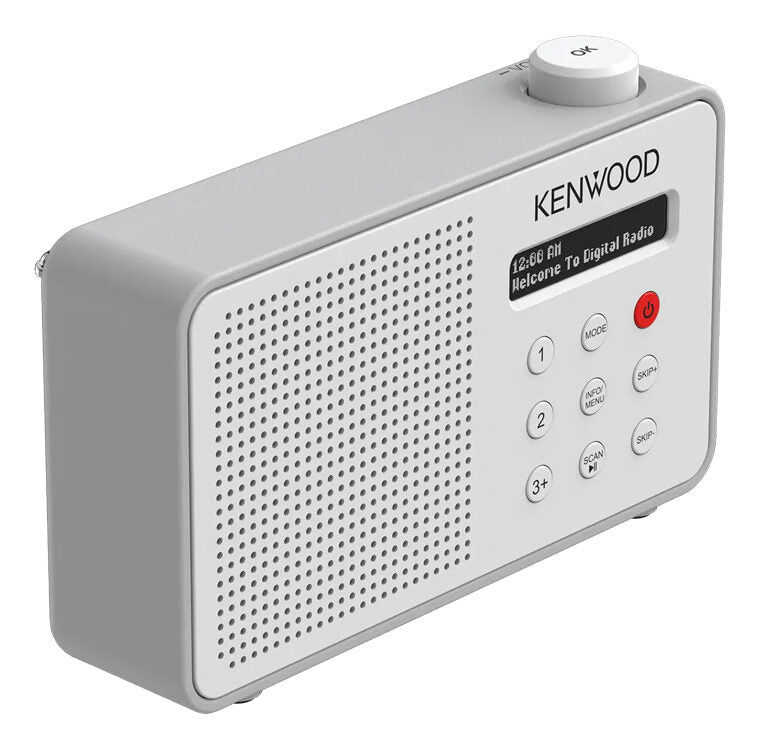 Kenwood CR-M25DAB-W radio Portatile Digitale Bianco