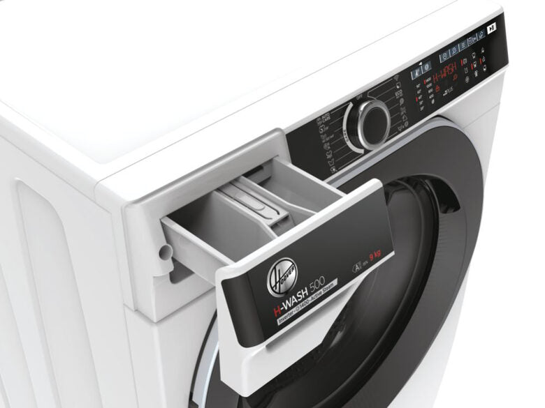 Hoover H-WASH 500 HWP 49AMBC7/1-S lavatrice Caricamento frontale 9 kg 1400 Giri/min A Bianco