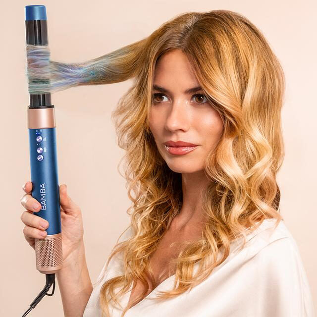 Cecotec Bamba CeramicCare Spazzola modellante multifunzione 8 in 1 Multistyler Blu 1400 W 1,8 m