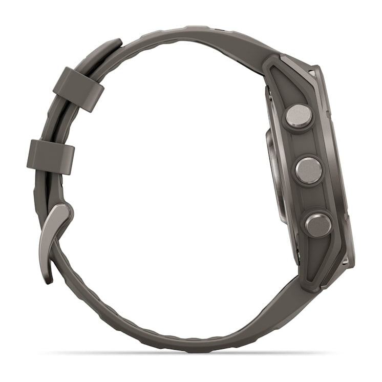 Garmin fēnix 9 3,56 cm (1.4") AMOLED 47 mm Digitale 454 x 454 Pixel Touch screen Titanio Wi-Fi GPS (satellitare)