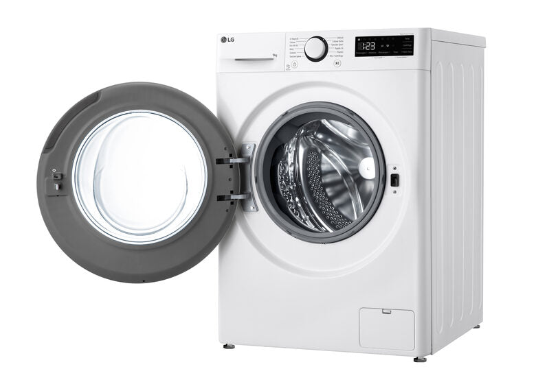 LG F4R3009NNWB Lavatrice 9kg AI DD, Classe A-10%, 1400 giri, Lavaggio con AI