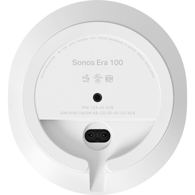 Sonos Era 100 Altoparlante portatile stereo Nero