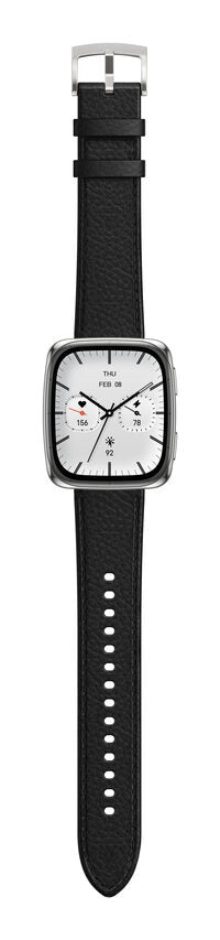 Amazfit Active 2 Square Vetro zaffiro con display AMOLED Pagamento contactless 5 sistemi satellitari & mappe offline Durata della batteria fino a 10 giorni