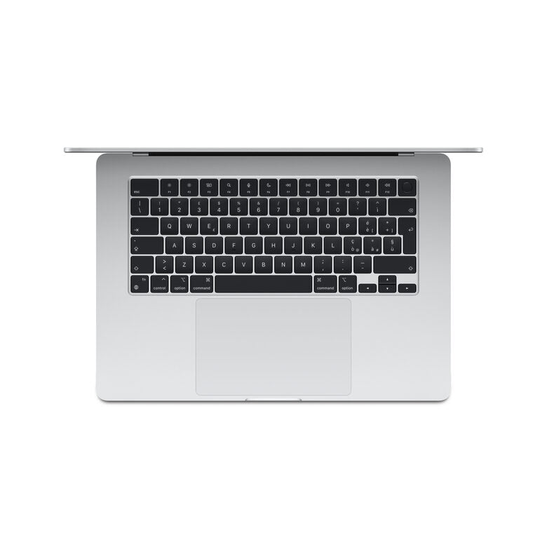 Apple MacBook Air 15": Chip M3 con CPU 8-core e GPU 10-core, 512GB SSD - Argento