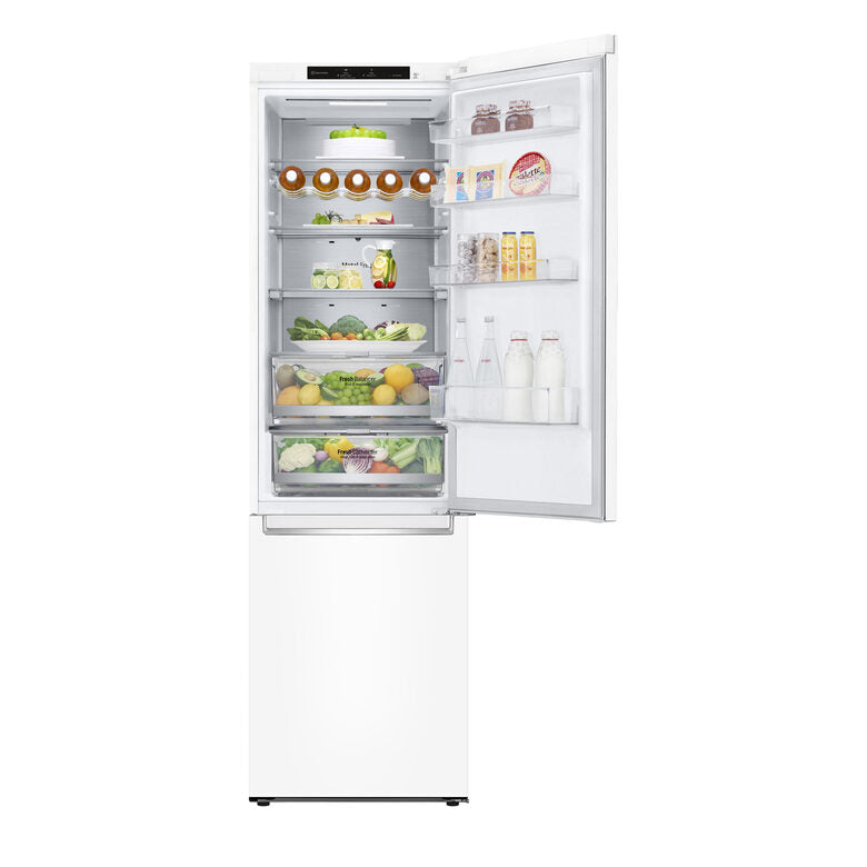 LG GBB72SWVGN Frigorifero combinato, Classe D, 384L, Wine Rack, No frost, Bianco