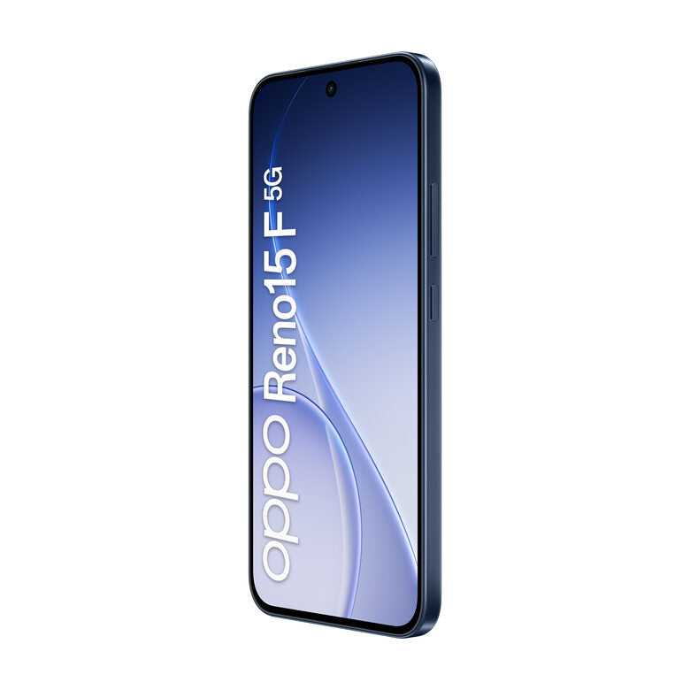 OPPO Reno15 F 5G AI Smartphone, Tripla fotocamera 50+8+2MP, Selfie 50MP, Display 6.57” 120HZ AMOLED FHD+, 6500mAh, RAM 8GB(Esp2GB/4GB/8GB)+ROM 256GB [Versione Italia], Twilight Black