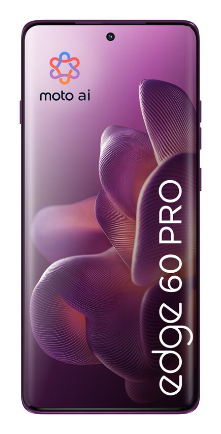 Motorola edge 60 pro con Moto AI (12/512GB, Fotocamera 50+50+10MP, selfie 50MP, Display 6.67" pOLED 120Hz, MediaTek Dimensity 8350, batteria 6000mAh, ricarica 90W, Android 15), PANTONE Spark