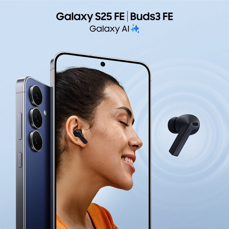 Samsung Galaxy S25 FE, Smartphone AI, Display Dynamic AMOLED 2X 6.7'', Fotocamera 50MP, 8GB RAM, 256GB, Batteria 4.900 mAh, Navy