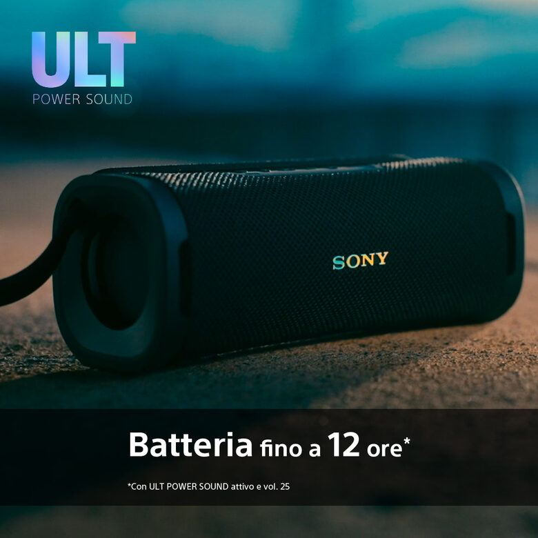 Sony ULT FIELD 1 Speaker portatile wireless Bluetooth con Ult Power Sound