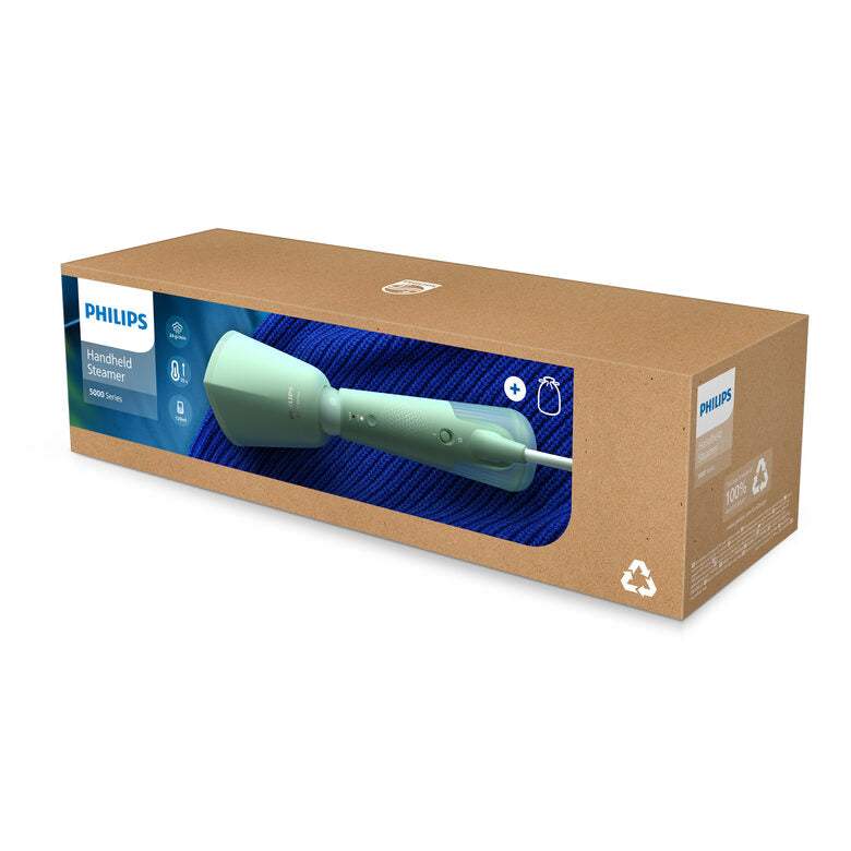 Philips STH5010/70 stiratrice a vapore Vapore per indumenti portatile 0,12 L 1400 W Verde chiaro