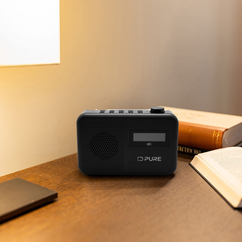 Pure Elan One 2 Portatile Digitale Nero