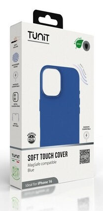 TUNIT TTIP16MSBL custodia per cellulare 15,5 cm (6.1") Cover Blu